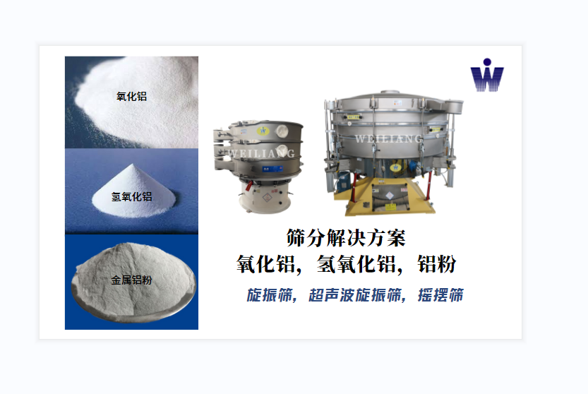 氧化鋁、氫氧化鋁、金屬鋁粉篩分案例